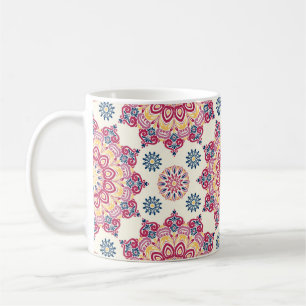 Mug Motif décorative sans couture. Vintage. Pat orient
