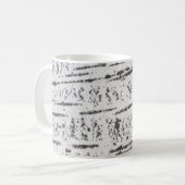 Mug Motif d'écorce de bouleau (Devant gauche)