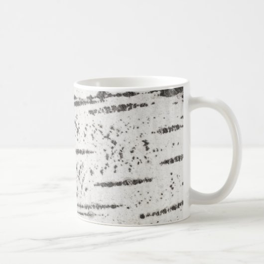 Mug Motif d'écorce de bouleau (Droite)