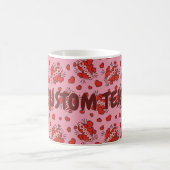 Mug Motif d'effet sonore de bande dessinée (Centre)