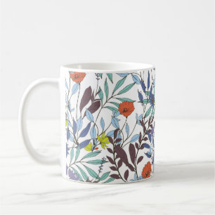 Mug motif d'élégance Abstraite avec arrière - plan fle