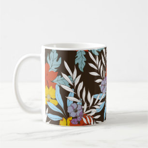 Mug motif d'élégance Abstraite avec arrière - plan fle