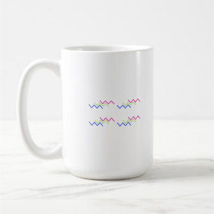 Mug Motif d'énergie en zigzag vibrant
