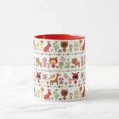 Mug Motif d'enfant et d'animaux (Centre)