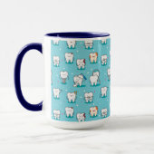 Mug Motif dentaire mignon (Gauche)