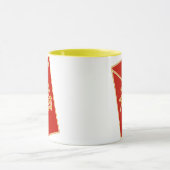 Mug Motif d'enveloppe rouge (Centre)