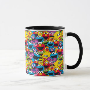 Mug Motif d'équipage de la rue Sesame