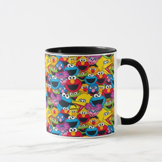 Mug Motif d'équipage de la rue Sesame (Droite)
