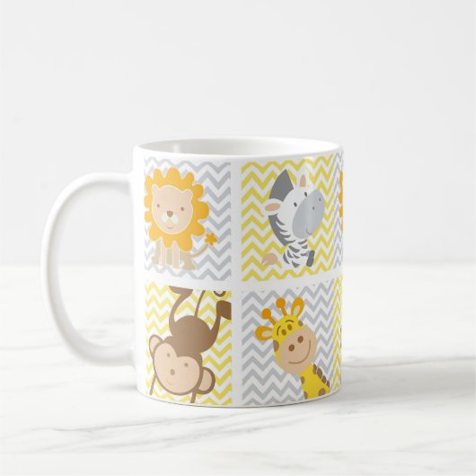 Mug Motif des amis de la jungle (Gauche)