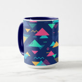 Mug Motif des années 80 (Devant gauche)