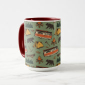 Mug Motif des aventures du camp d'entraînement (Devant gauche)