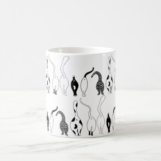 Mug Motif des boutons de chat (Centre)