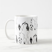 Mug Motif des boutons de chat (Gauche)