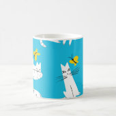 Mug Motif des chats et papillons (Centre)
