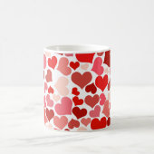 Mug Motif Des Coeurs, Coeurs Rouges, Amour (Centre)