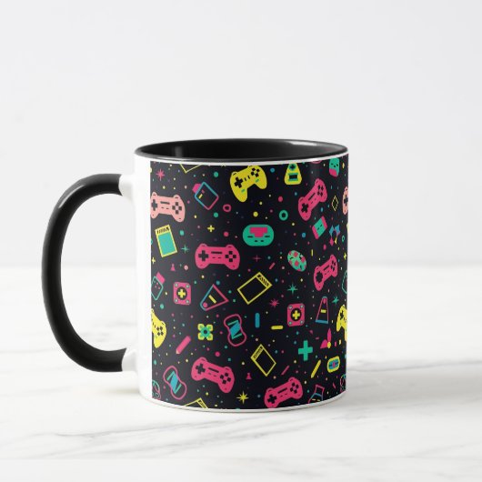 Mug Motif des contrôleurs de jeu vidéo (Gauche)