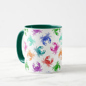 Mug Motif des crabes (Devant gauche)