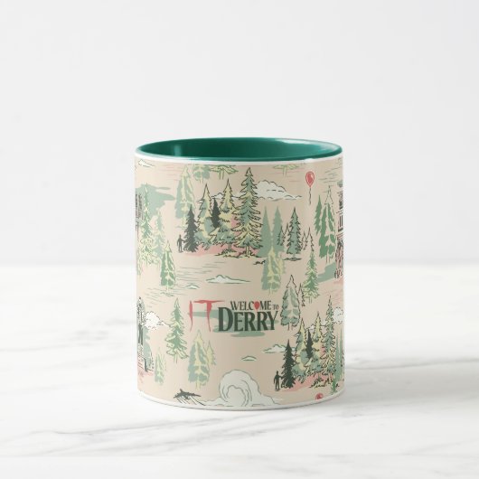 Mug Motif des emplacements de derry (Centre)