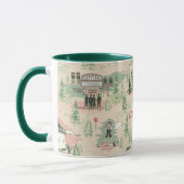 Mug Motif des emplacements de derry (Gauche)