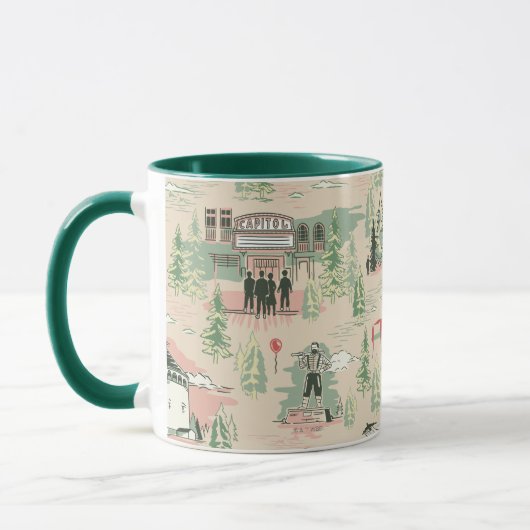 Mug Motif des emplacements de derry (Gauche)