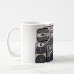 Mug Motif des enregistreurs de cassettes des années 80