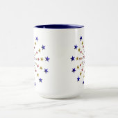 Mug Motif des étoiles patriotiques (Centre)