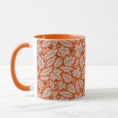 Mug Motif des feuilles d'automne et des araignées oran (Gauche)