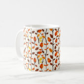 Mug Motif des feuilles de chute (Devant gauche)
