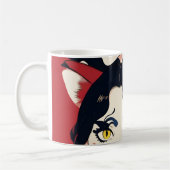 Mug Motif des filles de chats Anime (Gauche)