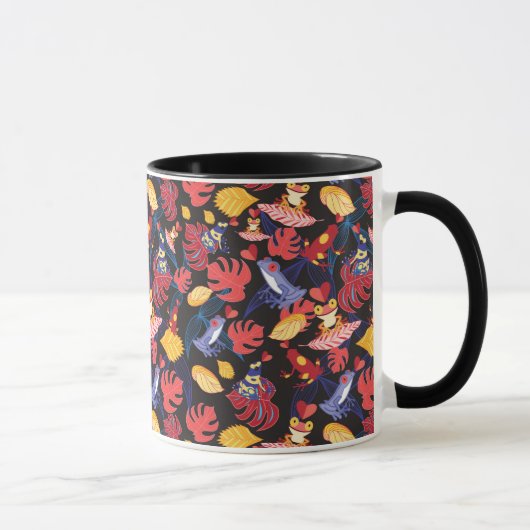 Mug Motif des grenouilles d'amants (Droite)