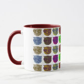 Mug Motif des hiboux (Gauche)