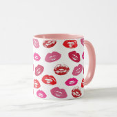 Mug Motif des lèvres (Devant droit)