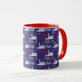 Mug Motif des monuments de Londres (Devant droit)