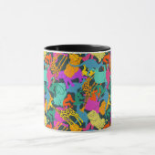 Mug Motif des silhouettes animales (Centre)