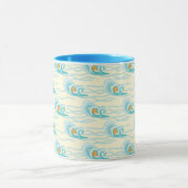 Mug Motif des vagues douces (Centre)