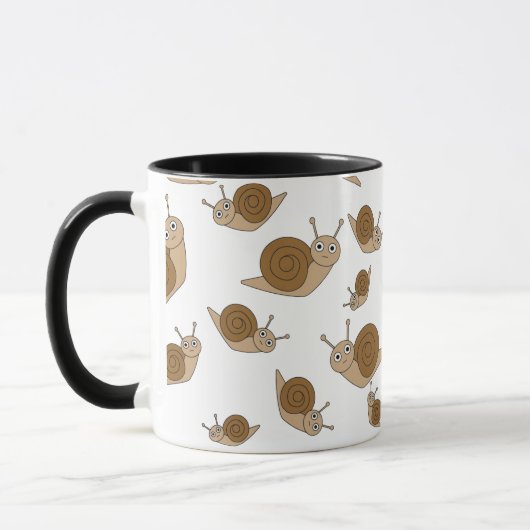 Mug Motif d'escargot (Gauche)