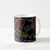 Mug Motif d'été (Devant droit)