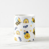Mug Motif d'été du printemps de l'abeille au miel (Centre)