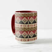 Mug motif d'ethnie africaine (Devant gauche)