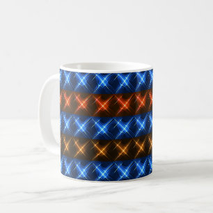 Mug Motif d'étoile lumineuse futuriste