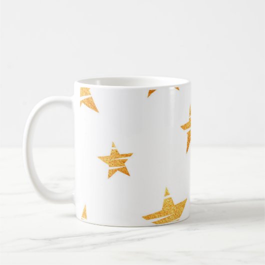 Mug Motif d'étoiles (Gauche)