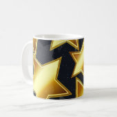 Mug Motif d'étoiles (Devant gauche)