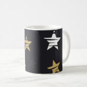 Mug Motif d'étoiles (Devant droit)