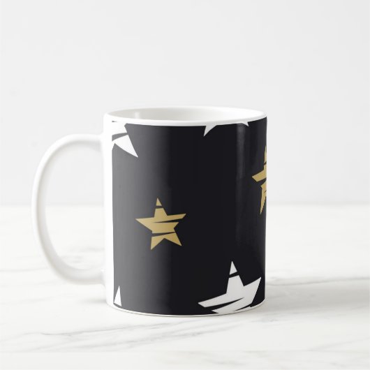 Mug Motif d'étoiles (Gauche)