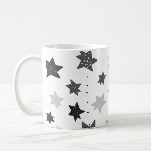 Mug Motif d'étoiles (Gauche)