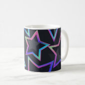 Mug Motif d'étoiles (Devant droit)