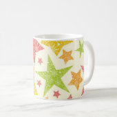 Mug Motif d'étoiles (Devant droit)