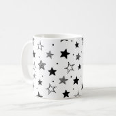 Mug Motif d'étoiles (Devant gauche)