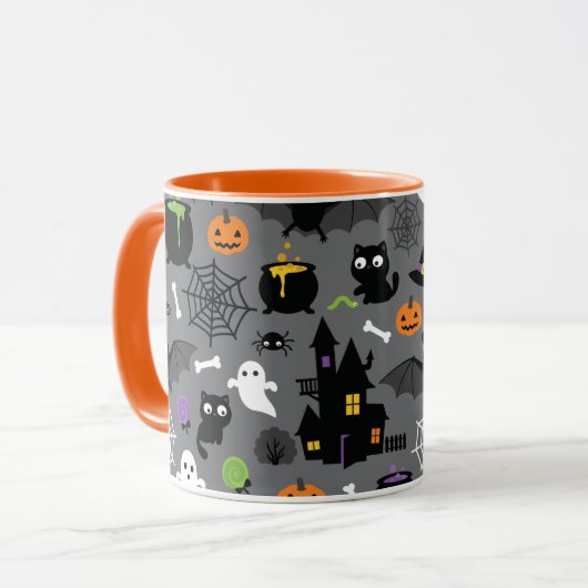 Mug Motif d'Halloween (Devant gauche)