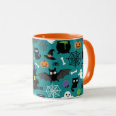 Mug Motif d'Halloween (Devant droit)